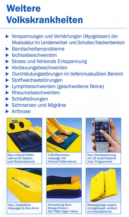 Die medizinische Massageliege - Facharzt für Orthopädie,
Chirotherapie & Akupunktur Dr. med. Dimitrios Pappas in 44787 Bochum