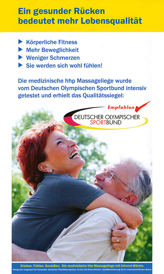 Die medizinische Massageliege - Facharzt für Orthopädie,
Chirotherapie & Akupunktur Dr. med. Dimitrios Pappas in 44787 Bochum